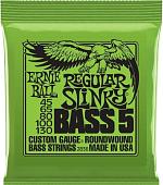 Струны для гитары Ernie Ball 2836 Regular Slinky 5 String Bass 45-130