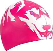Шапочка для плавания Mad Wave Husky (розовый)