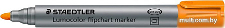 Маркер Staedtler Lumocolor flipchart marker 356-4 (1 шт, оранжевый)