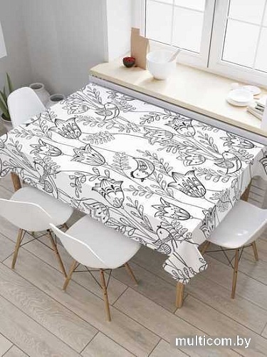 Скатерть JoyArty Птички невелички tcox_27313_120x145