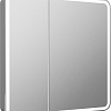 Континент Шкаф с зеркалом Elliott Led 80x80 (с датчиком движения)