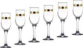 Набор бокалов для шампанского Promsiz EAV95-160/S/Z/6