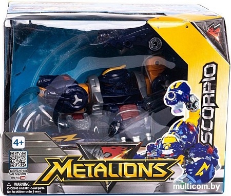 Экшен-фигурка Young Toys Metalions Scorpio 314026