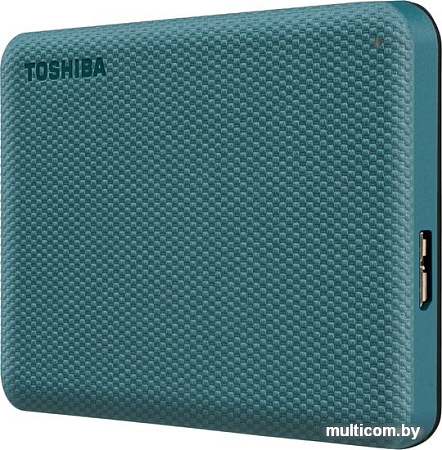 Внешний накопитель Toshiba Canvio Advance 2TB HDTCA20EG3AA (зеленый)