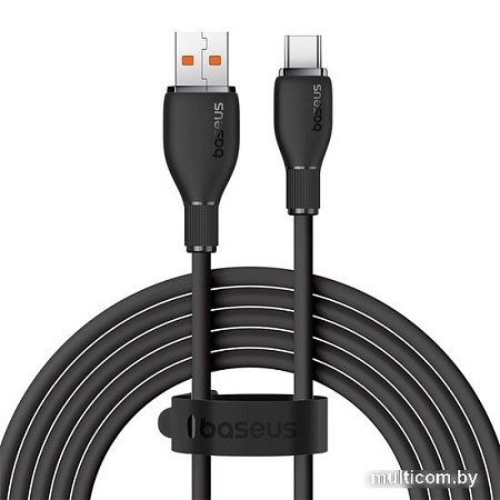 Кабель Baseus Pudding Series USB Type-A - USB Type-C (2 м, черный)