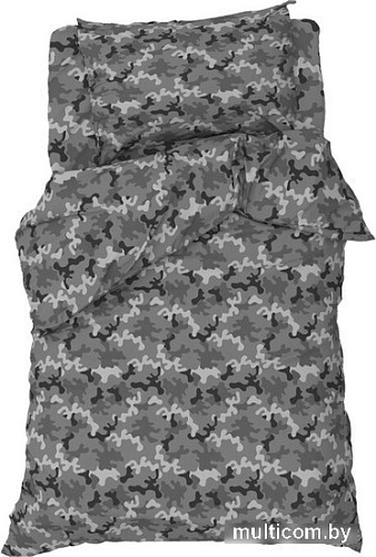 Постельное белье Этель Military gray 7582935