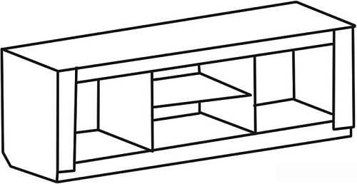 Тумба Мебельград Элана TV (дуб сонома)