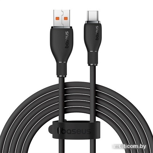 Кабель Baseus Pudding Series USB Type-A - USB Type-C (2 м, черный)