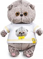 Классическая игрушка BUDI BASA Кот Басик Baby в футболке с автопортретом 10852062