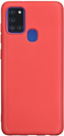Чехол VOLARE ROSSO Charm для Samsung Galaxy A21s (красный)