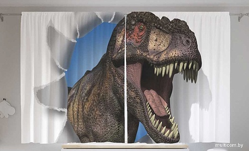 JoyArty Нападение динозавра p_12642 (145x180)