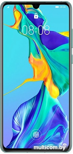 Смартфон Huawei P30 ELE-L29 Dual SIM 6GB/128GB (северное сияние)