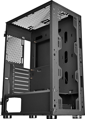 Корпус 1stPlayer GO6 GO6-BK-4FS7 (черный)