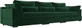 Диван Mebelico Пекин Long 115450 (велюр, зеленый)