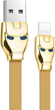 Кабель Hoco U14 USB Type-A - Lightning (1.2 м, золото)