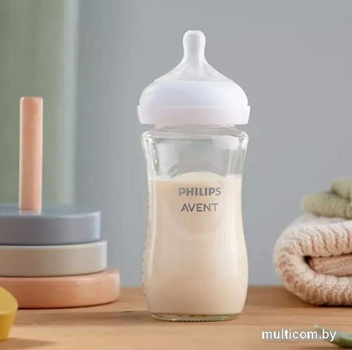 Бутылочка для кормления Philips Avent Natural Response SCS100/06 (3 шт., 125 мл)