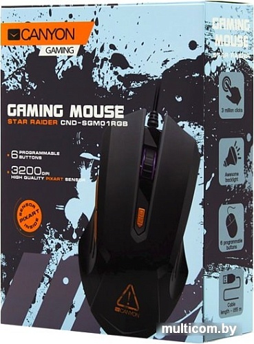Игровая мышь Canyon CND-SGM01RGB