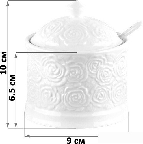 Сахарница Elan Gallery Розы 540327