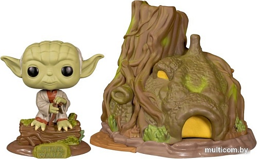 Фигурка Funko POP! Star Wars. Йода и его хижина на Дагобе 46765