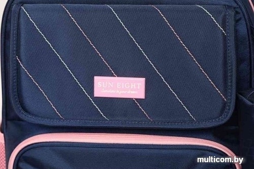 Рюкзак Sun Eight SE-2784 (темно-синий/розовый)