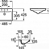 Умывальник Roca Diverta 55x42 [32711600Y]