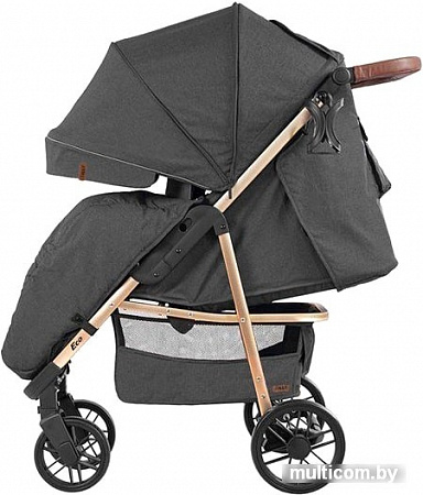Коляска прогулочная «книга» Baby Tilly Eco T-166 (midnight gray)