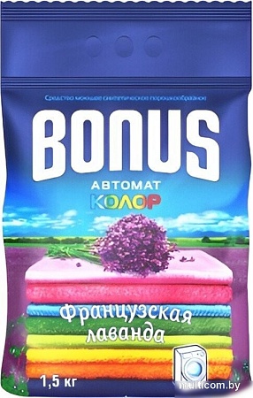 Стиральный порошок БЗПИ Bonus Автомат Колор Французская лаванда 23с591-3567 (1.5кг)