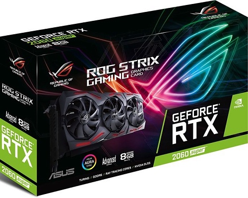 Видеокарта ASUS ROG Strix GeForce RTX 2060 Super Evo Advanced 8GB GDDR6