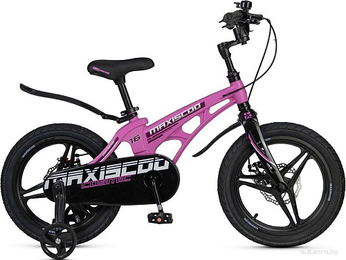Детский велосипед Maxiscoo Cosmic Deluxe 16 2025 MSC-C1643D (розовый матовый)