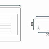 Кухонная мойка Rea ZLE-00113