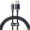 Кабель Baseus CAJY000101 USB Type-A - Lightning (1 м, черный)