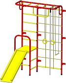 Детский спортивный комплекс Пионер С107М (красный/желтый)