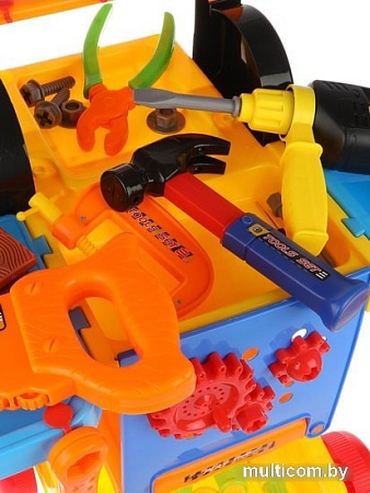 Тележка с инструментами игрушечная Наша Игрушка Маленький мастер 998-4