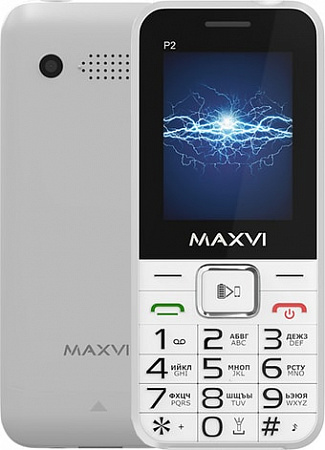 Мобильный телефон Maxvi P2 (белый)
