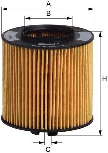 Масляный фильтр Hengst filter E320H01D84