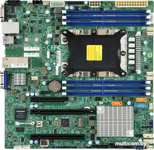 Материнская плата Supermicro MBD-X11SPM-TF-O