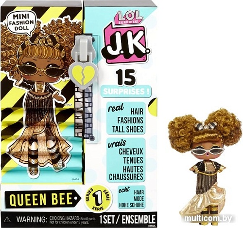 Кукла-сюрприз L.O.L. Surprise! J.K. Mini Fashion Doll Queen Bee 570783