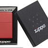Зажигалка Zippo Classic Matte Red 233-000465