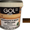 Пропитка GOL Wood Aqua Защитно-декоративная 0.9 кг (дуб)