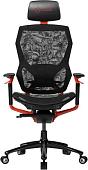 Кресло Lorgar Grace 855 (черный/красный)