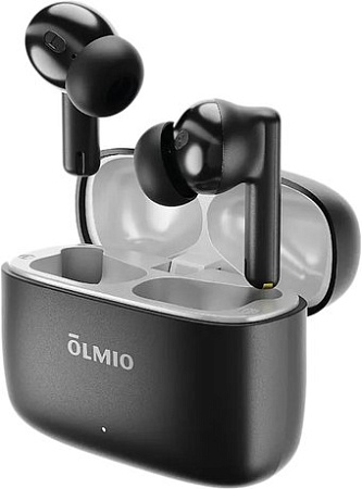 Наушники Olmio TWE-15 (черный)