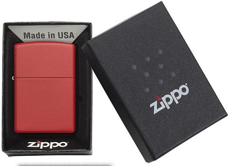 Зажигалка Zippo Classic Matte Red 233-000465