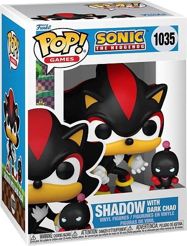 Фигурка Funko POP! Games Sonic the Hedgehog Shadow w/Dark Chao (1035) 80308