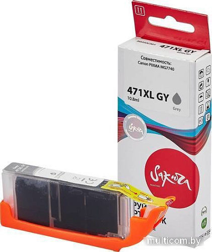 Картридж Sakura Printing SI0350C001 (аналог Canon 471XL GY)