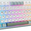 Клавиатура Royal Kludge R75 RGB (Sky Cyan, RK Silver)