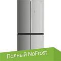 Холодильник side by side Weissgauff WCD 590 NoFrost Inverter Premium EcoFresh Inox Glass