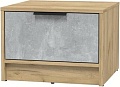 Комоды, тумбы Интерлиния Концепт КТ-ТК1-35 (бетон/дуб золотой)