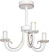 Люстра средней высоты Элетех Рустика 133 НСБ 01-3х60-144 Е14 1005404243 (белый патина)