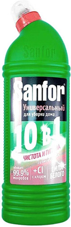Средство универсальное Sanfor Universal 10 в 1 Летний дождь 1 л