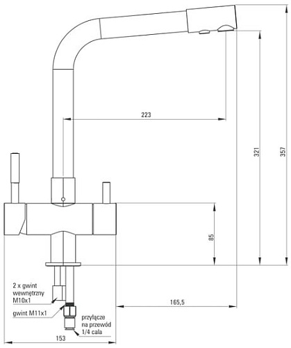 Смеситель Deante BCH 065M